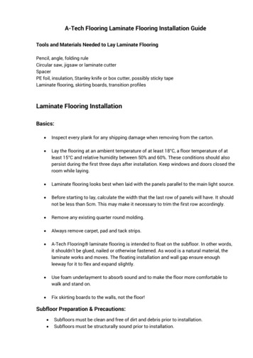 Laminate Flooring Installation - Atechfactoryoutlet 