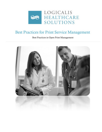 WhitePaper Best Practices For Print Service Management