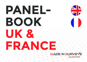 PANEL- BOOK UK & FRANCE - MIS Group
