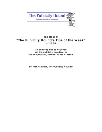 The Best Of “The Publicity Hound’s . - MindBody Hypnosis
