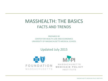 MASSHEALTH: THE BASICS - University Of Massachusetts .