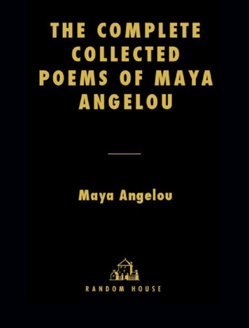 The Complete Collected Poems Of Maya Angelou