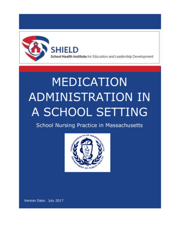 Medication Administration In A School Setting