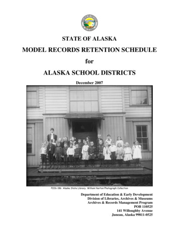 Model RRS For School Districts - Swrsd 