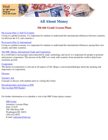 All About Money - International Monetary Fund