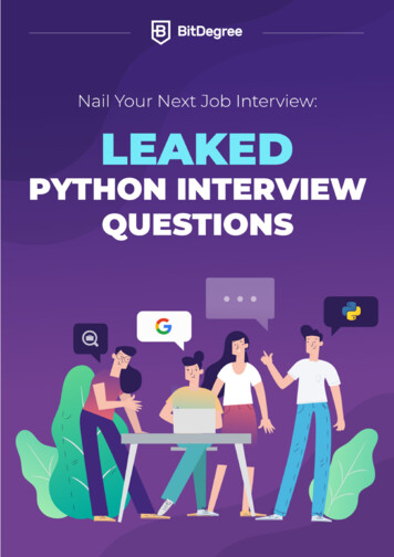 Nail Your Next Job Interview - Bitdegree