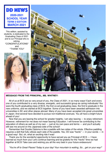 Newsletter Final Edition 2020-21 - Double-Diploma