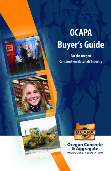 OCAPA Buyer's Guide - MemberClicks