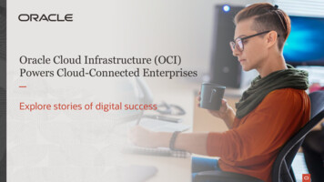 Oracle Cloud Infrastructure Powers Cloud-Connected Enterprises