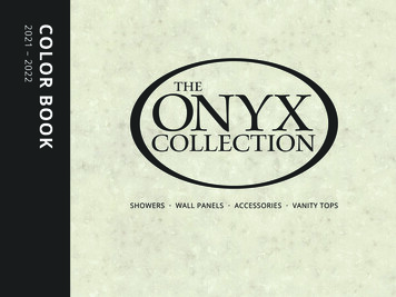 Onyx Color Book - Onyx Collection