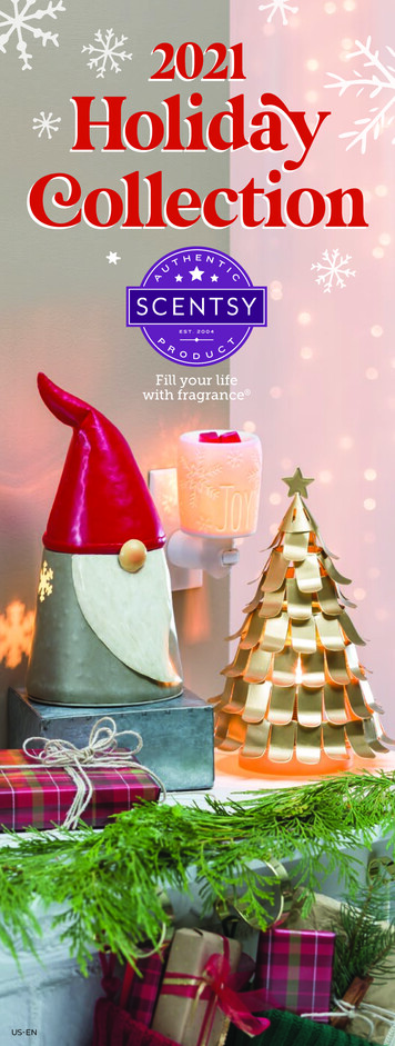2021 Holiday Collection Brochure - Scentsysuccess 