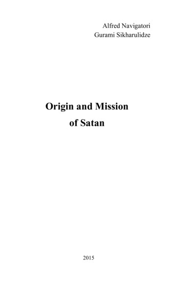The Origin And Mission Of Lucifer - NPLG