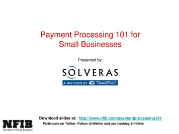Payment Processing 101 For Small Businesses - Microsoft