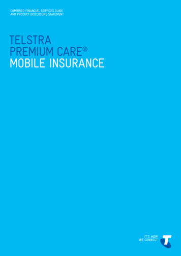 Telstra Premium Care Mobile Insurance