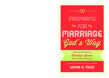Mack Preparing For Marriage - Faith Resources