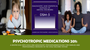 Psychotropic Medications 101 - Center For Child Welfare