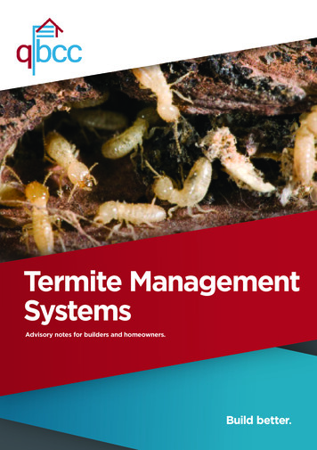 Termite Management Systems