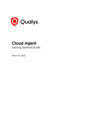 Qualys Cloud Agent Getting Started Guide