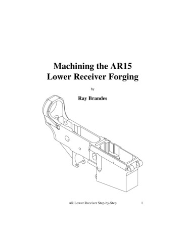 Machining The AR15 Lower Receiver Forging
