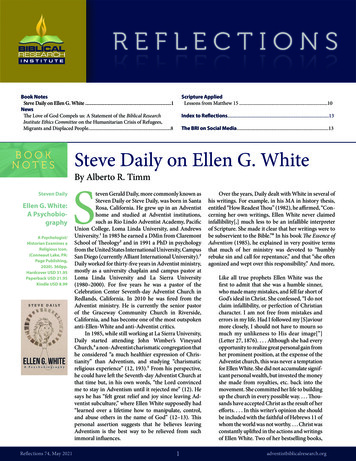 The BRI On Social Media Steve Daily On Ellen G. White