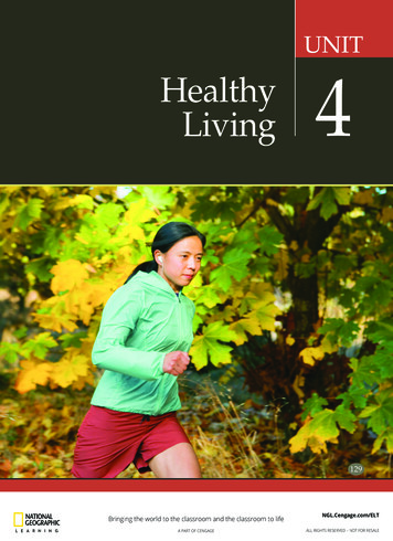 UNIT Healthy Living 4 - Cengage