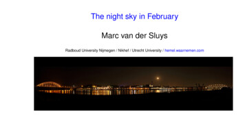 The Night Sky In February Marc Van Der Sluys