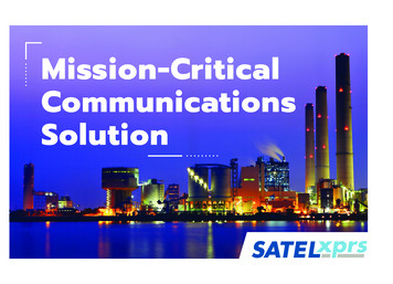 Mission-Critical Communications Solution - SATEL