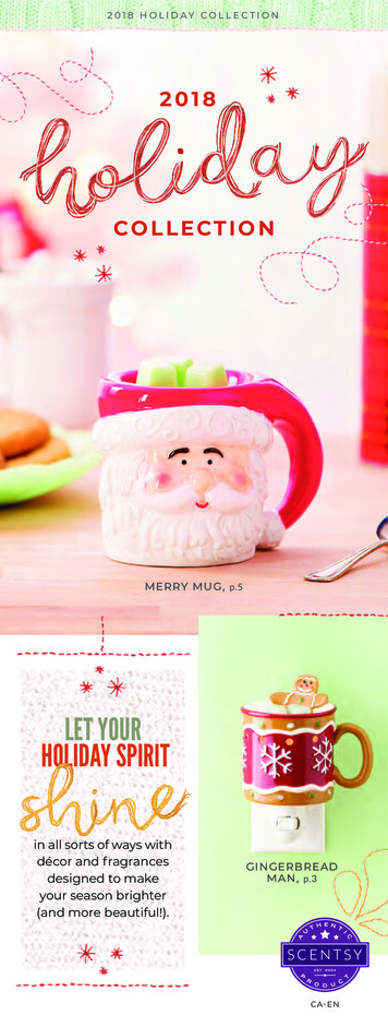 LET YOUR HOLIDAY SPIRIT - Scentsy Online Store Canada