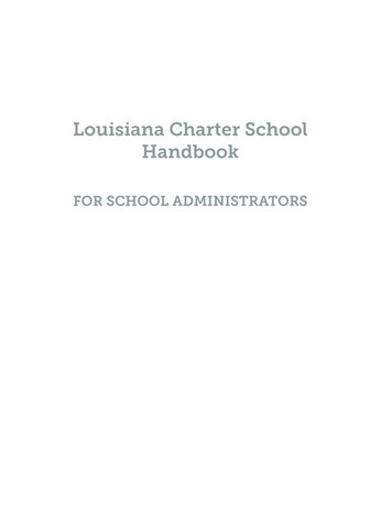 Louisiana Charter School Handbook