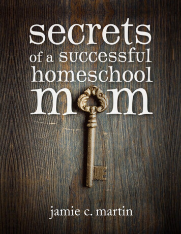 Secrets Of A Successful Homeschool Mom