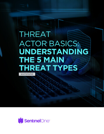 Threat Actor Basics: Understanding The 5 Main Threat Types