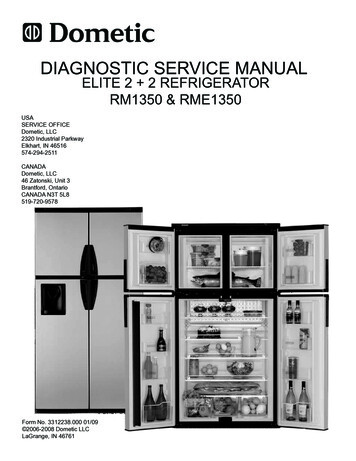 Rm1350 Diagnostic Service Manual - Bryant R.V