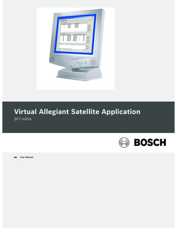 Virtual Allegiant Satellite Application
