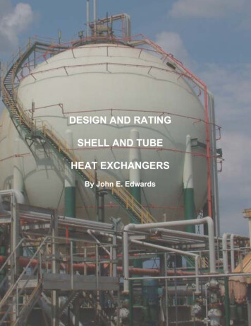 E1-MNL032A - Design And Rating Of Shell And Tube Heat .