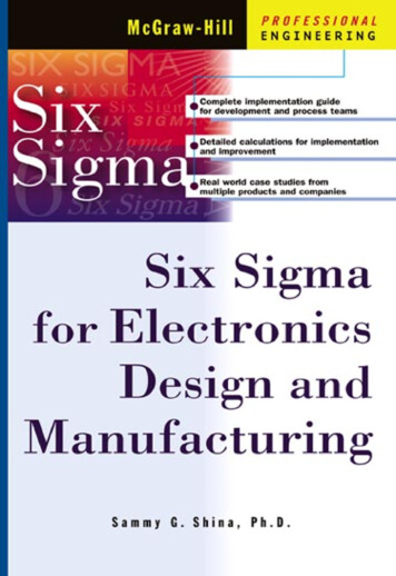 Six Sigma For Electronics Design - Ihatefeds 