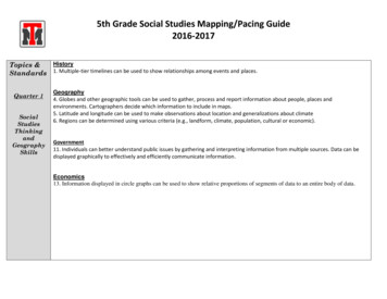 5th Grade Social Studies Mapping/Pacing Guide 2016-2017