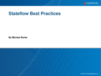 Stateflow Best Practices - MathWorks