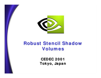 Robust Stencil Shadow Volumes - Nvidia