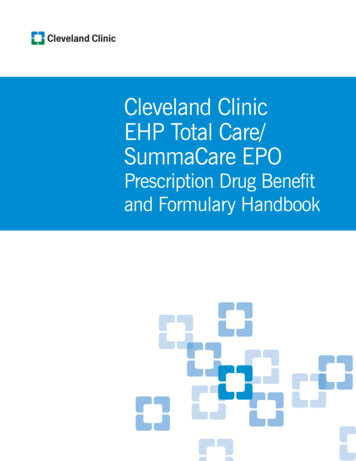 Cleveland Clinic EHP Total Care/ SummaCare EPO