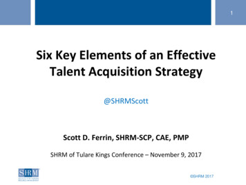 Talent Acquisition - SHRM Tulare Kings