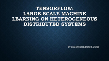 TensorFlow: Large-Scale Machine Learning On 