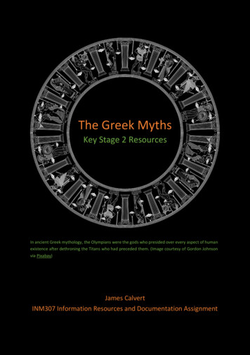The Greek Myths