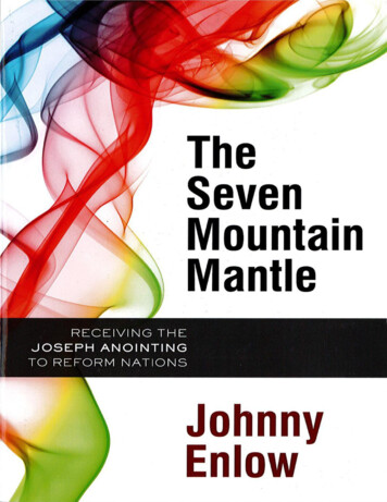 The Seven Mountain Mantle - Canberra Forerunners