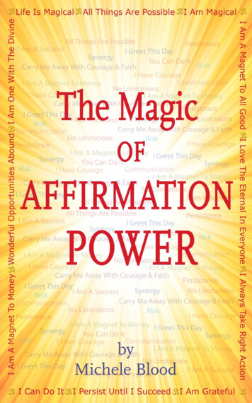 Affirmation Power - The Mystical Experience