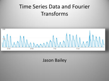 Time Series Analysis And Fourier Transforms - Jason Bailey