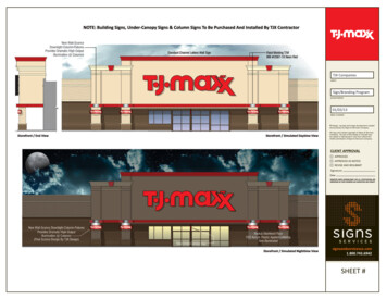 TJ MAXX Storefront Lighting