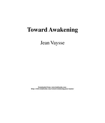 Toward Awakening - Holybooks 