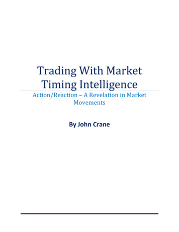 Trading With Market Timing Intelligence - Traders Network