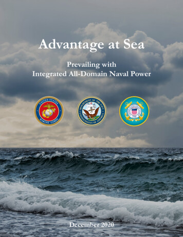 Advantage At Sea - U.S. Department Of Defense