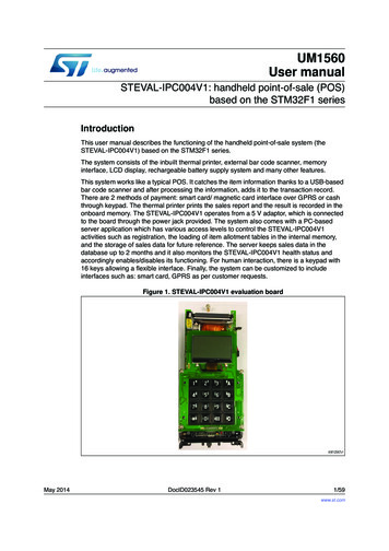 STEVAL-IPC004V1: Handheld Point-of-sale (POS . - STMicroelectronics